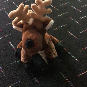 Webkinz reindeer with tag